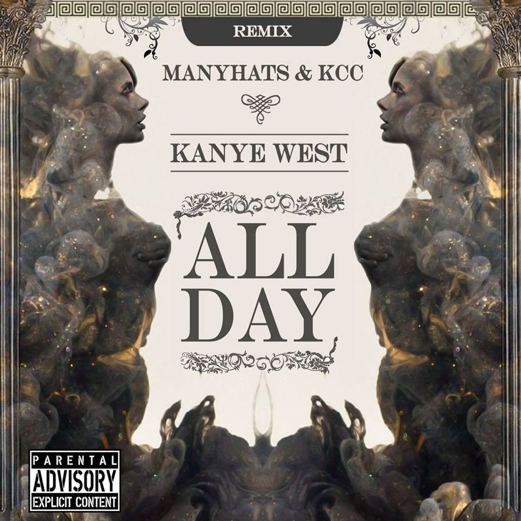 KANYE WEST - ALL DAY REMIX MANYHATS KCC